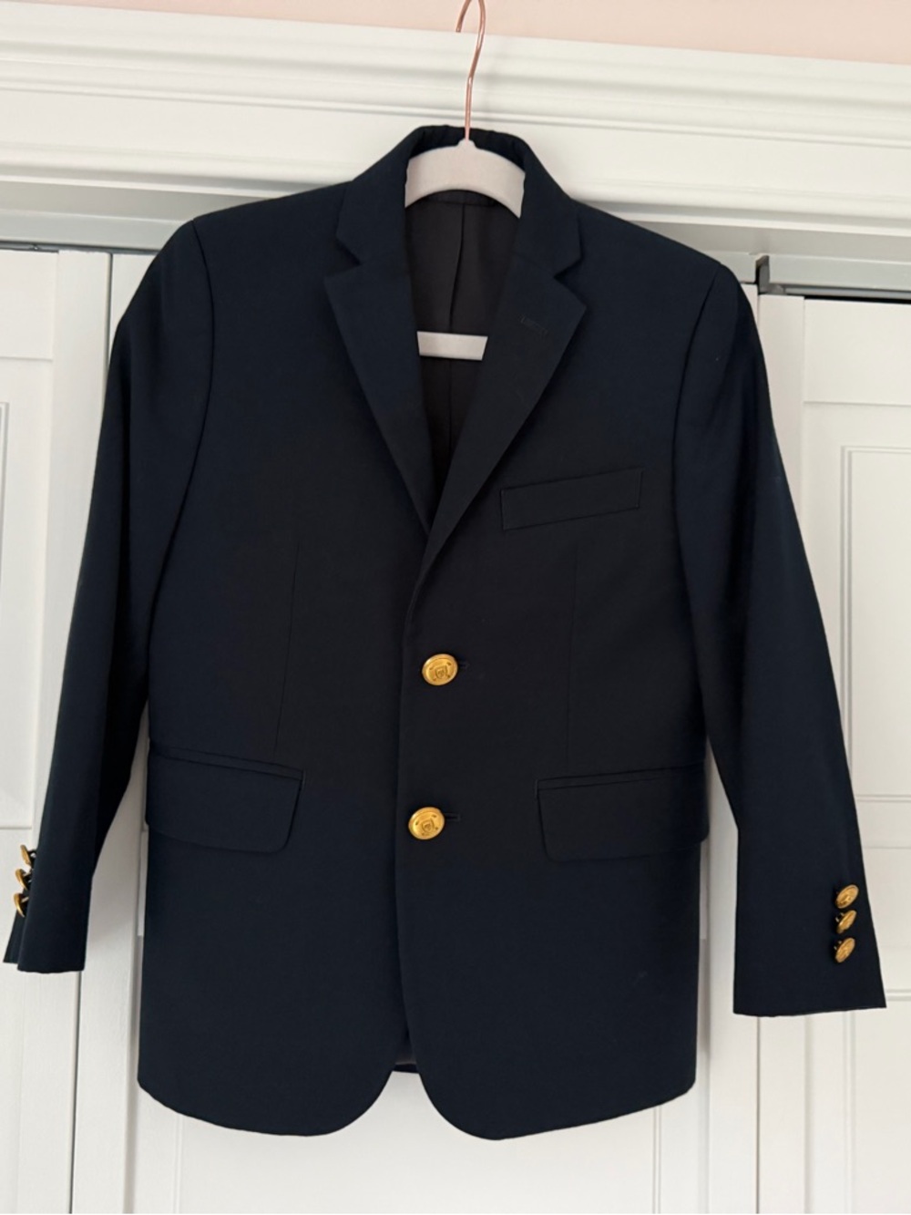 Ralph Lauren Navy Blazer with Gold Buttons